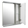 Зеркало-шкаф Loranto Florena 60 600х135х600 правый, светлый бетон (CS00086984)