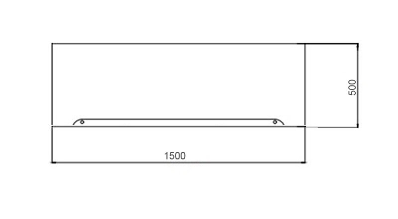 Фронтальная панель Azario к ваннам ALEGRA, KARMINA 150см (AV0021150F)