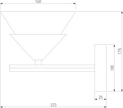Бра Eurosvet 70138/1 хром