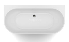 Ванна акриловая Azario BRADFORD 1800х800х580 пристенная, в комплекте с сифоном и металлической рамой