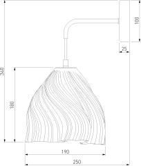 Бра Eurosvet 40075/1