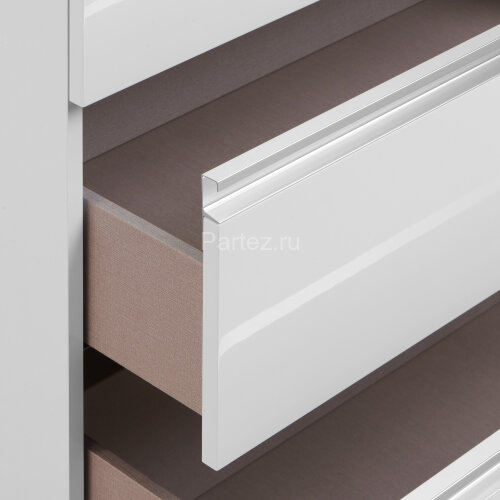 Модуль д/раковины Roca THE GAP 800 мм, 2 ящика, белый глянец