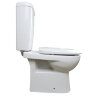 Унитаз-компакт Керамин Альбано R 350х640х840 с жестким сиденьем, с двухрежимной спускной арматурой и