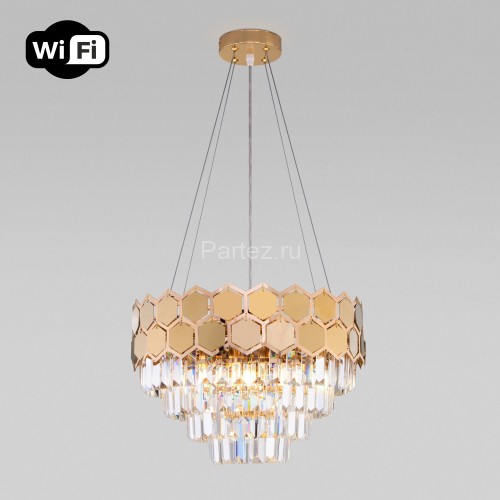 Подвесная люстра Eurosvet 10124/5 золото