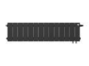 Радиатор Royal Thermo PianoForte 200 /Noir Sable - 14 секц. VDR