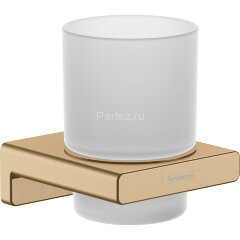 Стакан для зубных щеток Hansgrohe AddStoris шлифованная бронза (41749140)