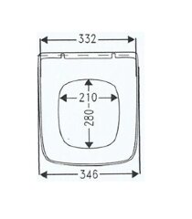 Крышка-сиденье для унитаза Haro Куад микролифт, стальное быстросъемное крепление с эксцетриком, бело