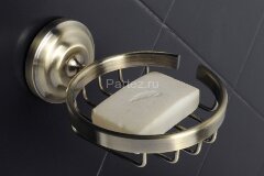 Мыльница Fixsen RETRO, Бронза (FX-83809A)