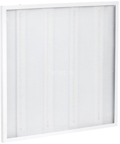 Светильник светодиодный ДВО 6560-P 36Вт 6500К 595х595х20 универс. рассеив. призма с драйвером панель