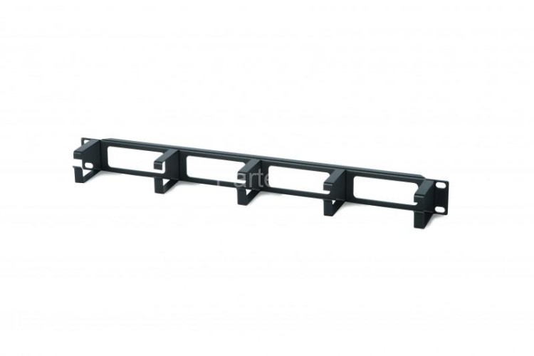 Организатор кабельный 19дюйм 1U с метал. кольцами CM-1U-ML Hyperline 15447