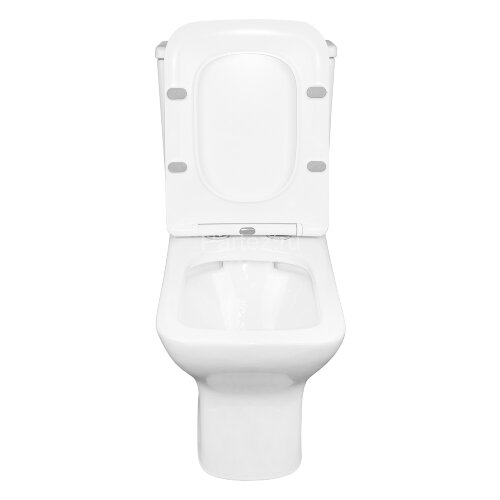 Унитаз-компакт Azario Fresco 360х620х800 напольный, безободковый, с быстросъемным сиденьем микролифт