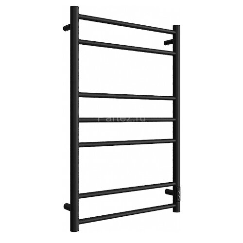 Полотенцесушитель электрический ДВИН L neo 80/50 К диммер, чёрный матовый (4656759179175)