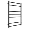 Полотенцесушитель электрический ДВИН L neo 80/50 К диммер, чёрный матовый (4656759179175)