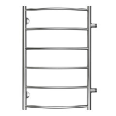 Полотенцесушитель водяной AZARIO VERONA 500/800 6 секций, боковое подключение, 1&quot;, хром (AZ04558)