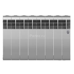 Биметаллический радиатор Royal Thermo BiLiner Silver Satin 350/87-10