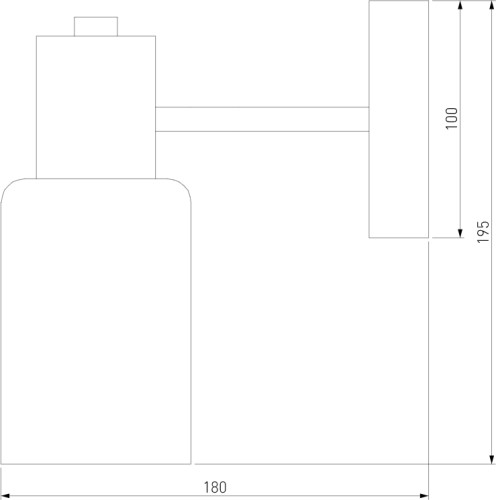 Бра Eurosvet 70160/1 латунь