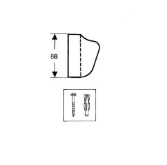 28321000 Держатель для душа Porter Universal