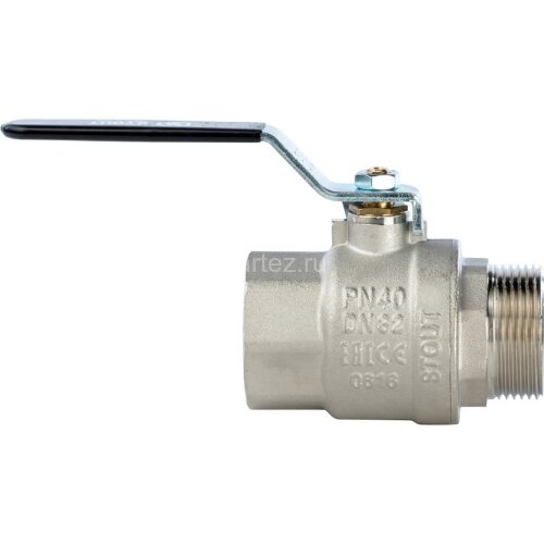 Кран шаровой полнопроходной ВР/НР рычаг 1. 1/4" Stout