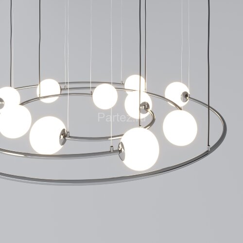 Подвесная люстра Bogate's 360/12 хром