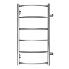 Полотенцесушитель водяной AZARIO VERONA 400/800 6 секций, боковое подключение, 1&quot;, хром (AZ04548)