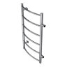 Полотенцесушитель водяной AZARIO VERONA 400/800 6 секций, боковое подключение, 1", хром (AZ04548)
