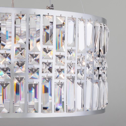 Подвесная люстра Eurosvet 10125/5 хром