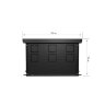 Конвектор внутрипольный Royal Thermo ATRIUM-190/300/2800-DG-U-NA