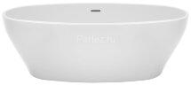 Ванна акриловая Azario CRANSTON 1700x800x580, свободностоящая, в комплекте с сифоном и металлической