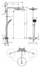 Hansgrohe 27133000 Raindance Select S 300 2jet Showerpipe, 1/2, хром