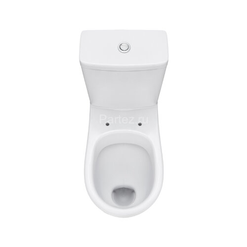 Унитаз-компакт Santek Уно эконом полипропилен, пластиковый крепеж, softclose (1.WH50.1.613)