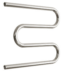 Полотенцесушитель водяной ДВИН M М-образный 50/60 без полки, полированный (4627086038978)