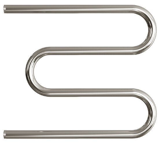 Полотенцесушитель водяной ДВИН M М-образный 50/60 без полки, полированный (4627086038978)