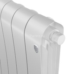 Радиатор биметаллический Royal Thermo Infinity 500 Bianco Traffico VR80 - 12 секц.