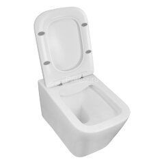 Унитаз подвесной Azario BOCA 360х510х350 безободковый, c сиденьем микролифт (AZ-1048 A)