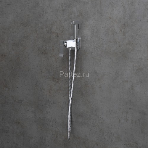 Смеситель Lemark Contest LM5820CW с гигиеническим душем, встраиваемый