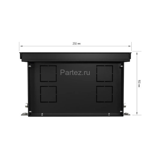 Конвектор внутрипольный Royal Thermo ATRIUM-150/250/2600-DG-U-BL