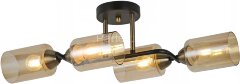 Потолочная люстра ILLUMICO IL8148-4COU-79 BK BR