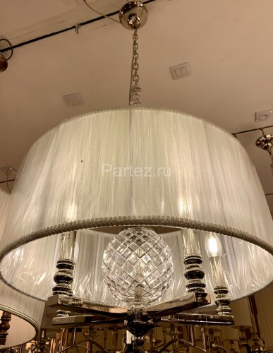 Подвесная люстра Newport 3125/S nickel без абажуров