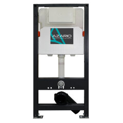 Сет AZARIO NEW Инсталляция для подвесного унитаза 3/6л + Подвесной унитаз FLAVIA слив &quot;Торнадо&quot; безо