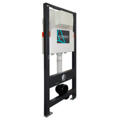 Сет AZARIO NEW Инсталляция для подвесного унитаза 3/6л + Подвесной унитаз FLAVIA слив &quot;Торнадо&quot; безо