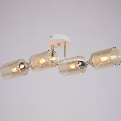 Потолочная люстра ILLUMICO IL8148-4COU-79 WH GD Bice