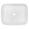 Раковина-чаша Creo Ceramique 500х400х140 накладная, прямоугольная, керамика, белый матовый (PU4200MR