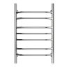 Полотенцесушитель водяной AZARIO RAVENNA 500/800 7 секций, нижнее/диагональное подключение, 1/2", хр