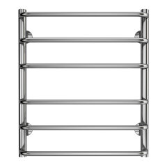 Полотенцесушитель водяной AZARIO FERRARA 500/600 6 секций, нижнее/диагональное подключение, 1/2&quot;, хр