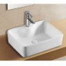 Раковина Azario 49х38х13, накладная, белая (AZ-4569A)