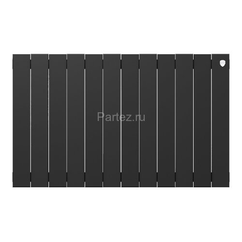 Биметаллический радиатор Royal Thermo PianoForte 500/100-12 (NoirSable)
