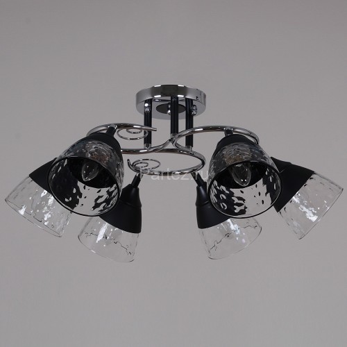 Потолочная люстра Reluce 70139-3.3-06 CR+BK