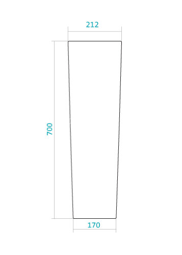 Пьедестал для раковины Santek "Аллегро" белый (1.WH30.1.956)