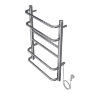 Полотенцесушитель электрический AZARIO MILAN 400/600 6 секций, диммер справа, хром (AZ90846)