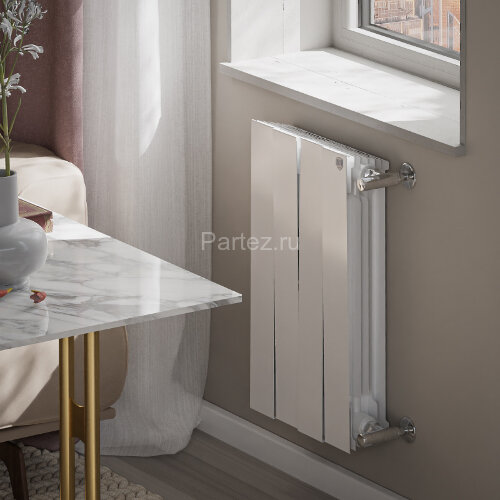 Биметаллический радиатор Royal Thermo PianoForte 500/100-4 (Bianco Traffico)